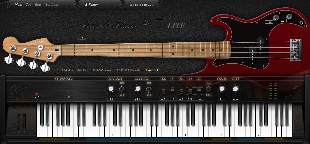 Ample Sound Ample Bass Precision скриншот
