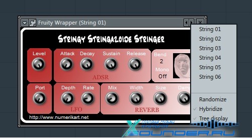 Арфа Stringy Stringazoide Stringer
