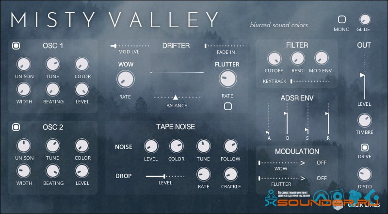 misty valley для NI Reaktor