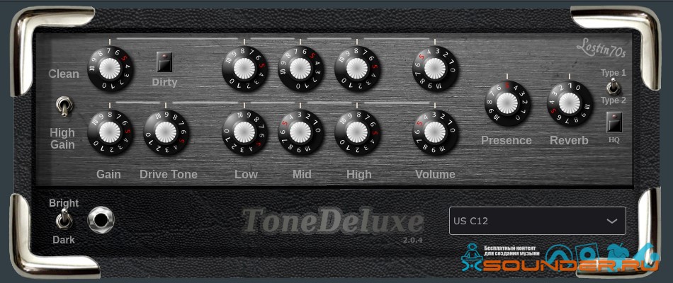 tone delux 2 amp