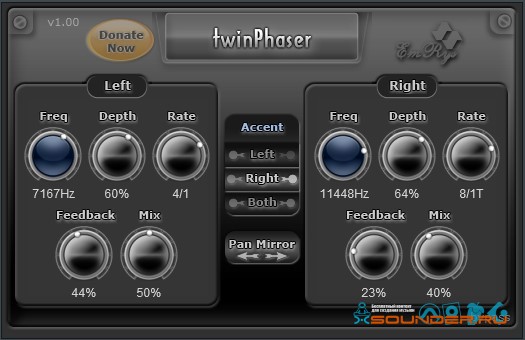 twin phaser vst au