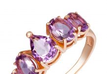 Кольцо с аместистом: идеальный подарок на годовщину