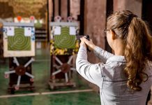 Тяжело учиться стрелять из пистолета?