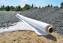 Особенности монтажа геотекстиля