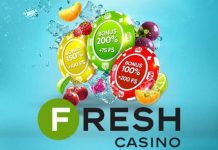 Fresh Casino: коллекция любимых игр онлайн