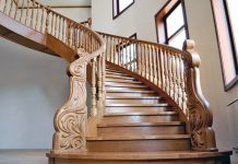 Лестницы из дуба: элегантный и классический стиль