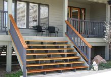 Лестница для крыльца: варианты постройки